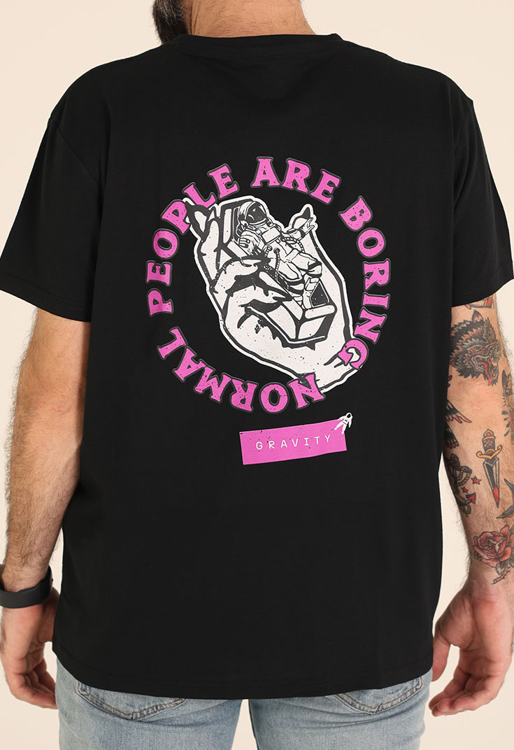 Remera Gravity – Normal People Are Boring