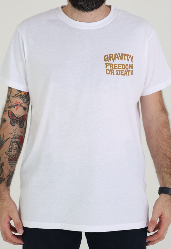 Remera Gravity - Freedom Or Death