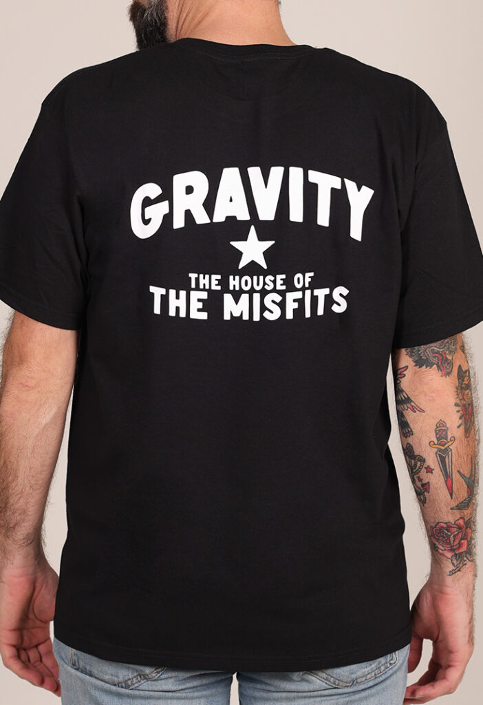 Remera Gravity – The House of The Misfits