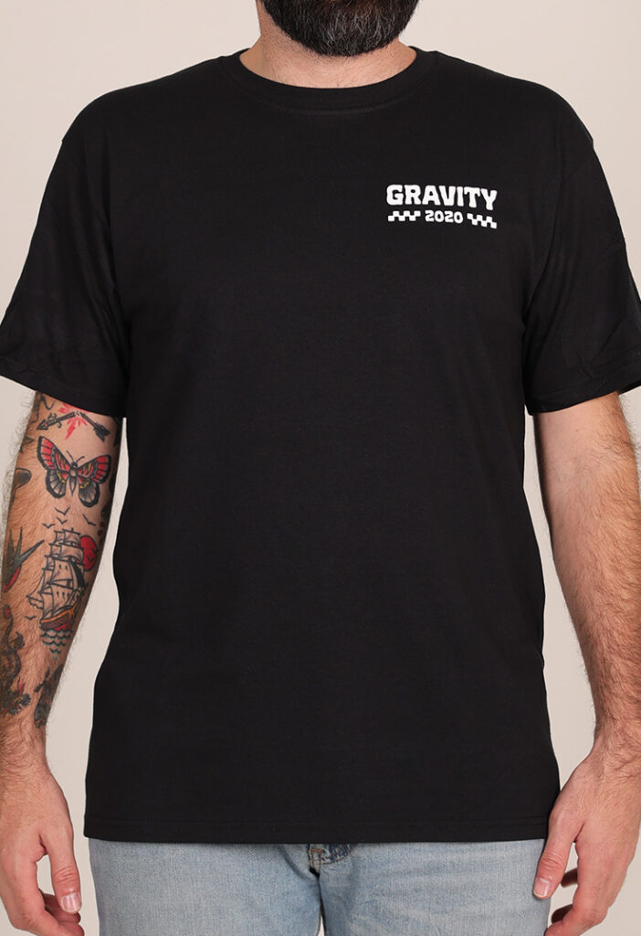 Remera Gravity – Designed and Built in The South